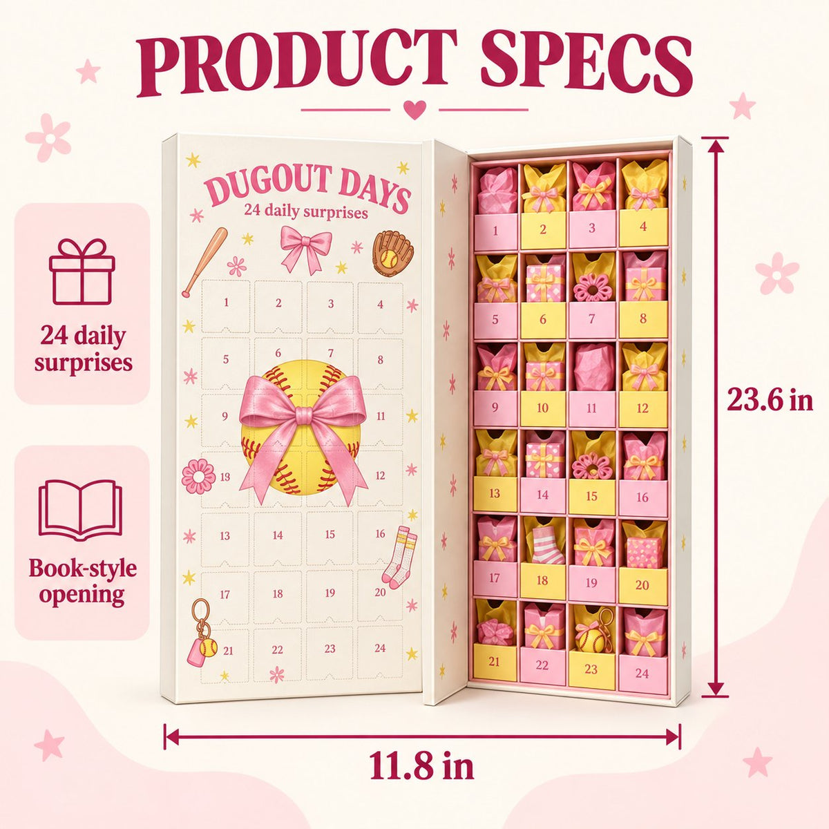 ๐ฅ Softball Girl Advent Calendar