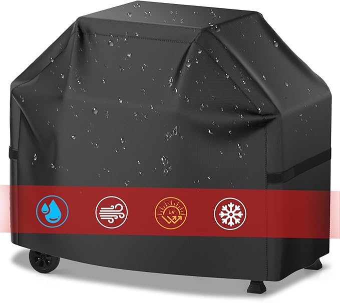 🎃Halloween Deal 50% OFF!22" Waterproof BBQ Grill Cover – UV & Weather Resistant Outdoor Protection
