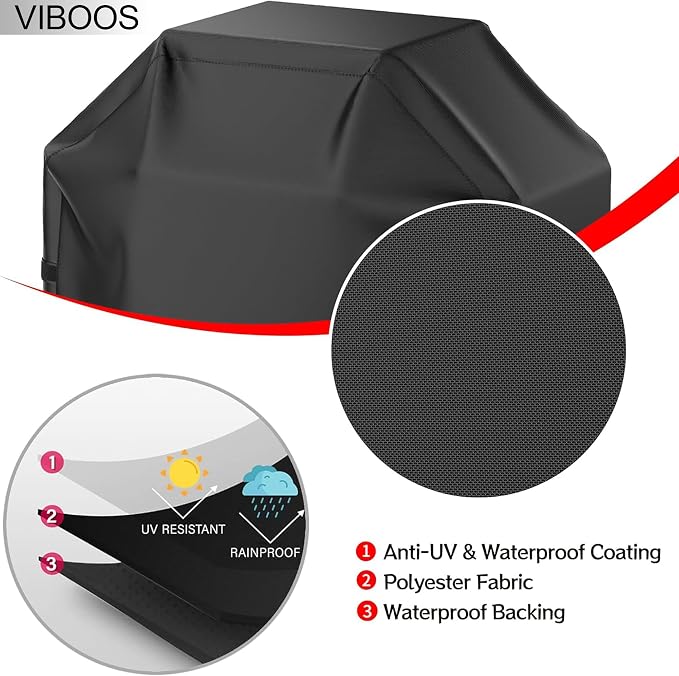 🎃Halloween Deal 50% OFF!22" Waterproof BBQ Grill Cover – UV & Weather Resistant Outdoor Protection