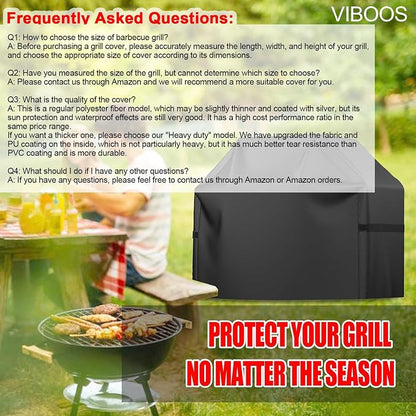 🎃Halloween Deal 50% OFF!22" Waterproof BBQ Grill Cover – UV & Weather Resistant Outdoor Protection