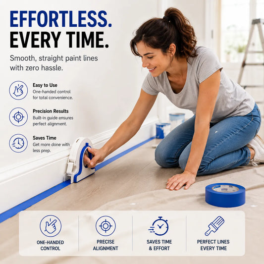 🎃Halloween Deal 50% OFF!High-efficiency Painter Masking Tape Applicator