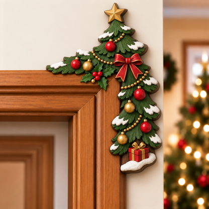 🎁 Christmas Peekaboo Door Frame Corner Decor